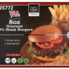Chef's Larder Premium 8oz Gourmet 90% Steak Burgers 5.45kg