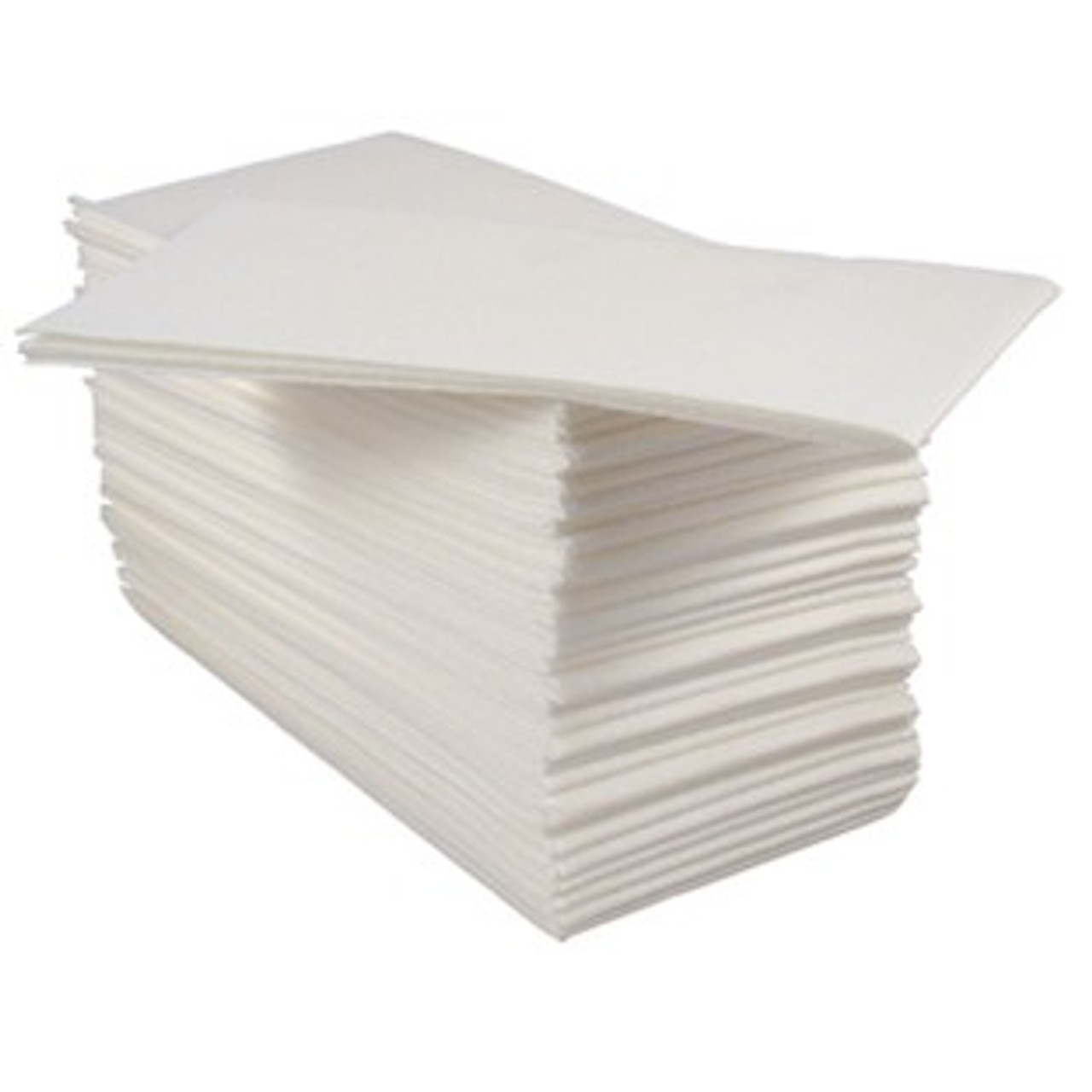 3ply 8 Fold White Napkins (100)